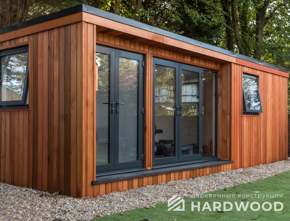 Закрытая беседка для дачи №66 - фото 1714