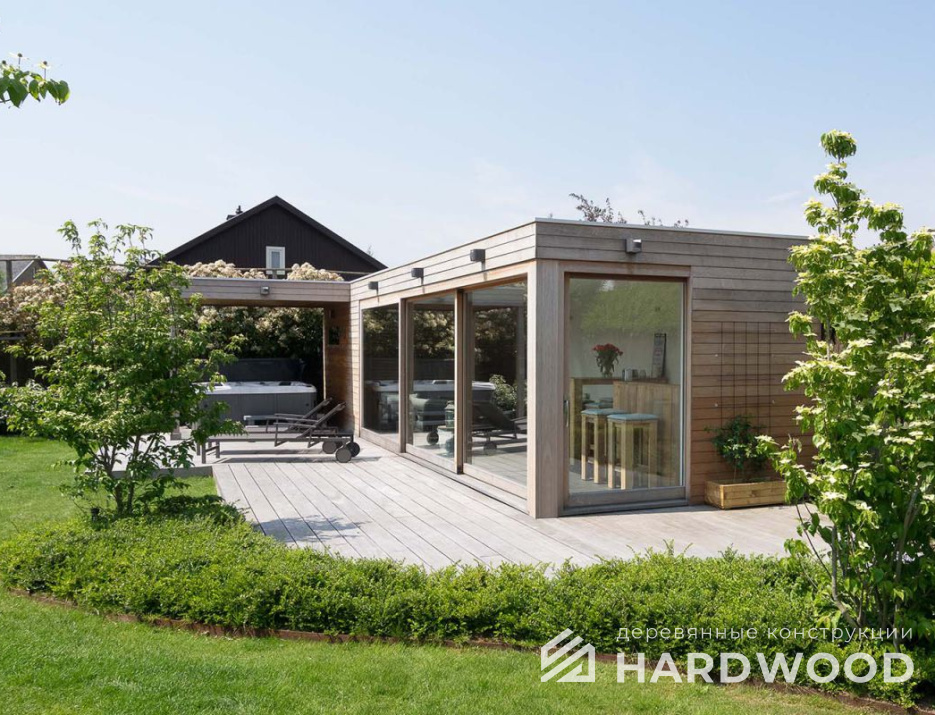 Уличная беседка с зоной BBQ №9 - фото 1365